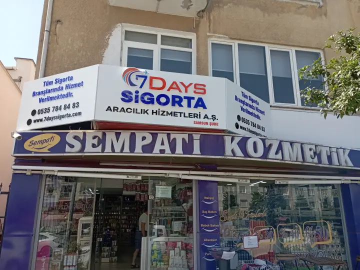 7Days Sigorta Aracılık Hizmetleri A.Ş-Samsun Şube