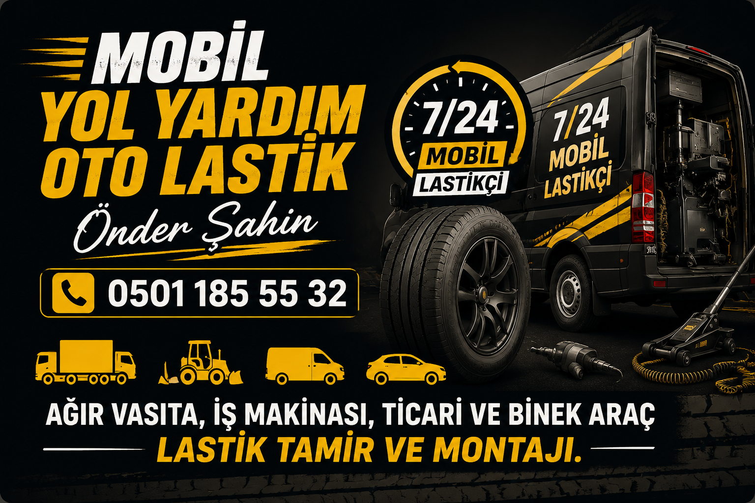 Lastik yol yardım