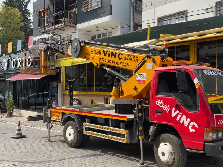 Abalı Vinç Sepetli Platform 7/24
