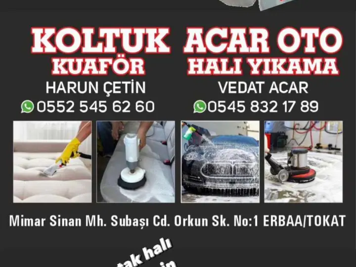 ACAR OTO KOLTUK VE HALI YIKAMA
