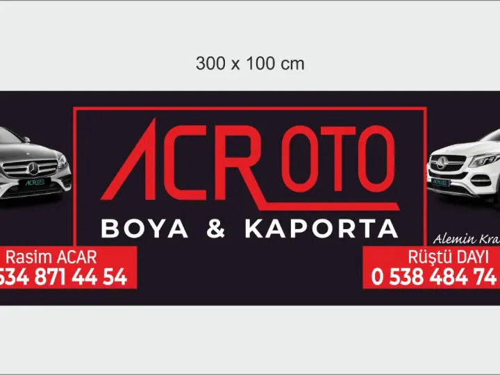 Acr oto boya kaporta