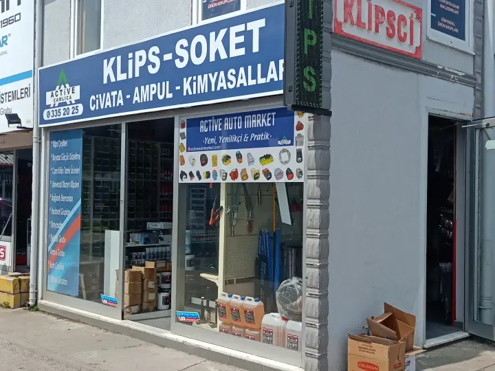 ACTİVE AUTO MARKET (KLİPS CİVATA SOMUN BİRLEŞTİRİCİ PARÇALAR TEDARİKÇİSİ)