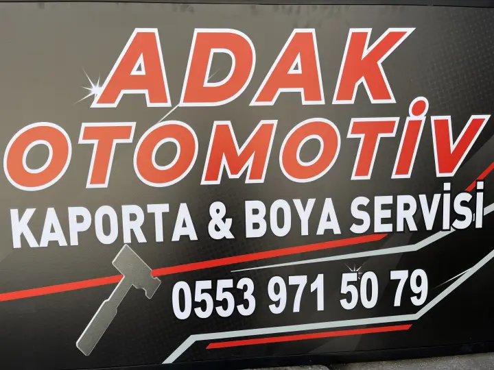 Adak Otomotiv Kaporta Boya Servisi