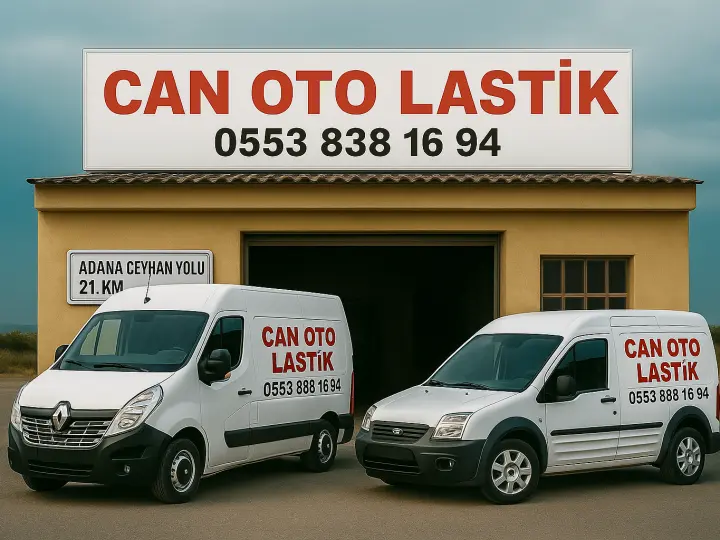 ADANA LASTİKÇİ 7/24 YOL YARDIM -CAN OTO LASTİK-