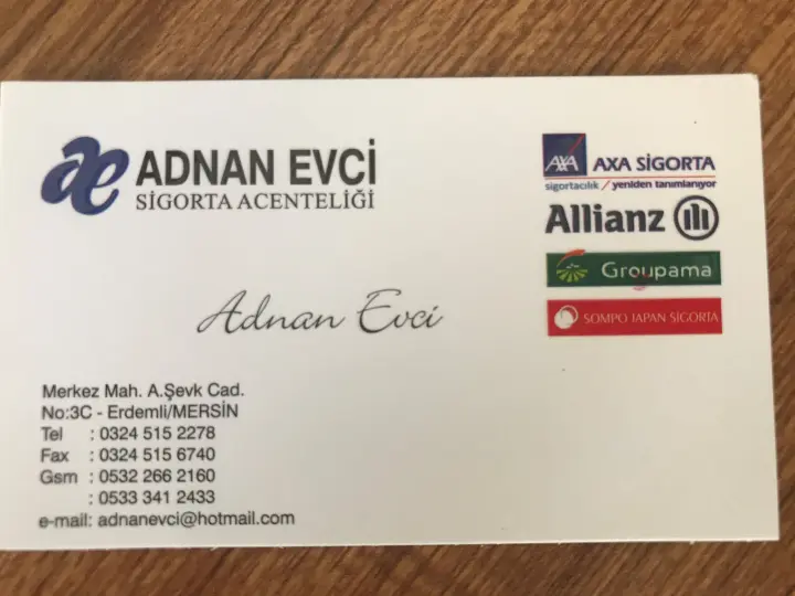 Adnan Evci Sigorta