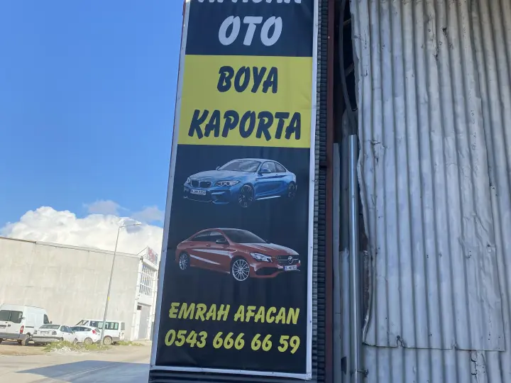 AFACAN OTO KAPORTA BOYA