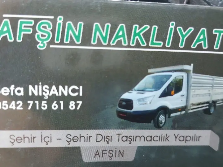 Afşin Nakliye Taşımacılık
