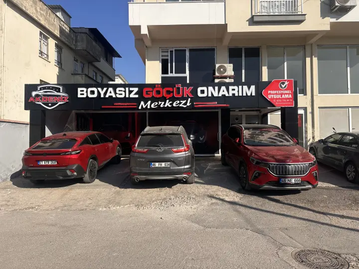 AKDENİZ BOYASIZ GÖÇÜK ONARIM MERKEZİ PROFESYONEL UYGULAMA