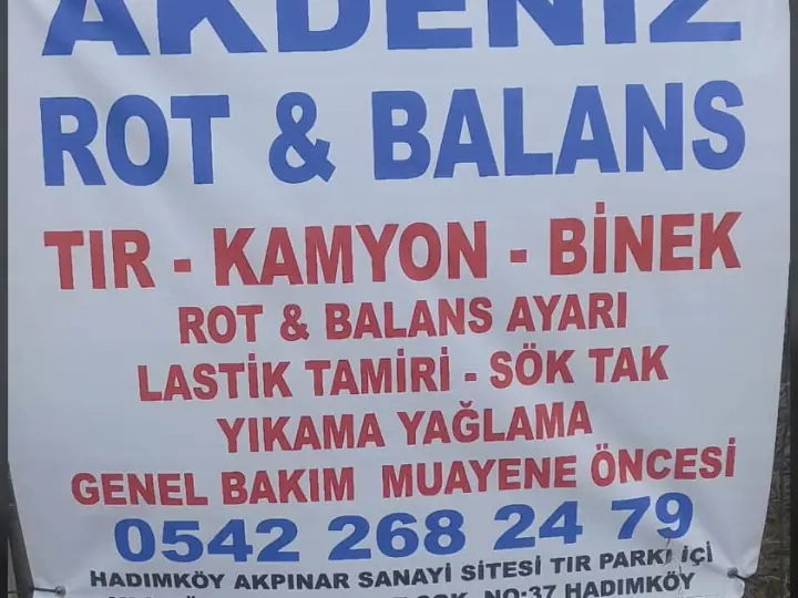 AKDENİZ ROT BALANS