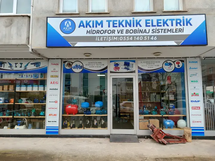 Akım Teknik Elektrik Hidrofor Su Pompası ve Bobinaj Sistemleri