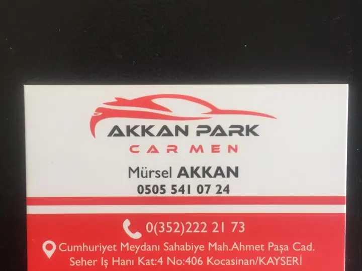 Akkan Park Oto Kiralama