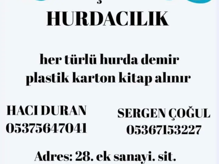 Akşehir hurdacılık