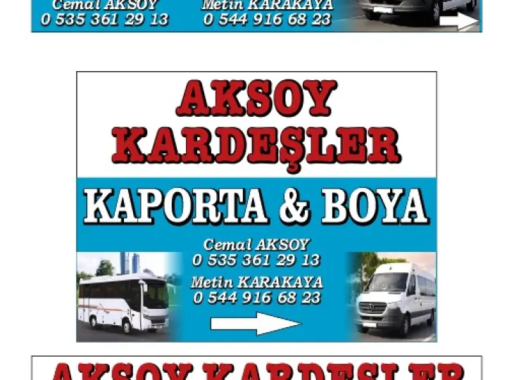 Aksoy Kardeşler Kaporta ve Boya