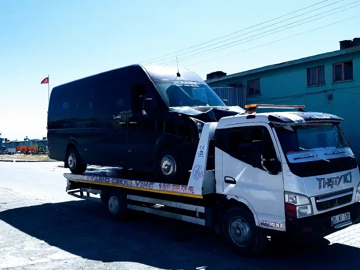 Aksüt oto kurtarma çekici vinç yol yardım