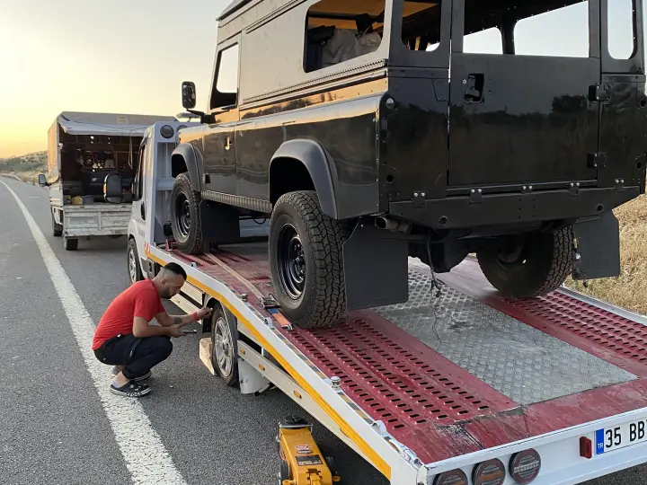 Aktaş oto lastik Karacabey 7 / 24 yol servisi
