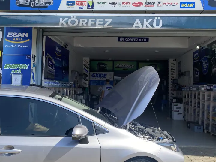 Akü fabrika satiş mağazası Körfez Akü