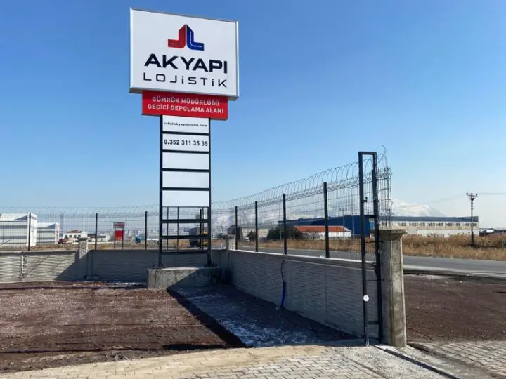 Akyapı Lojistik Geçici Depolama Yeri