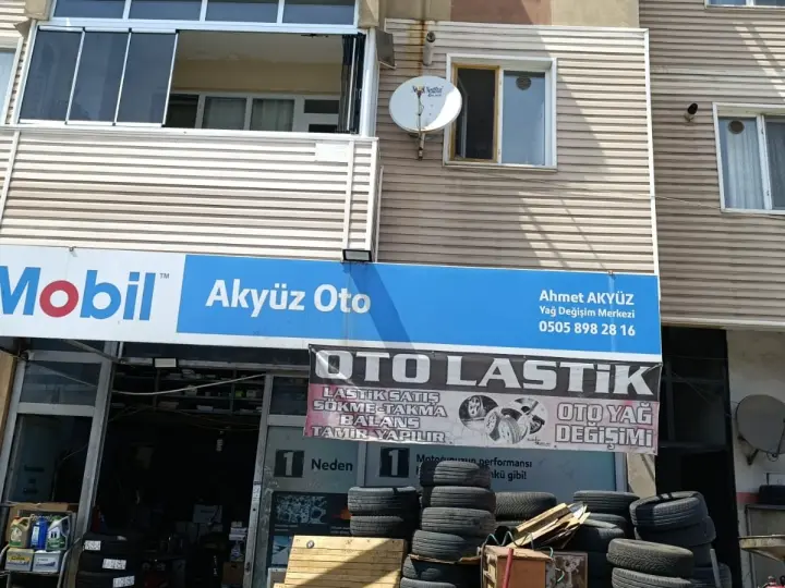 Akyüz Oto Yağ Bakım Lastik Tamir Satış Akü Satış