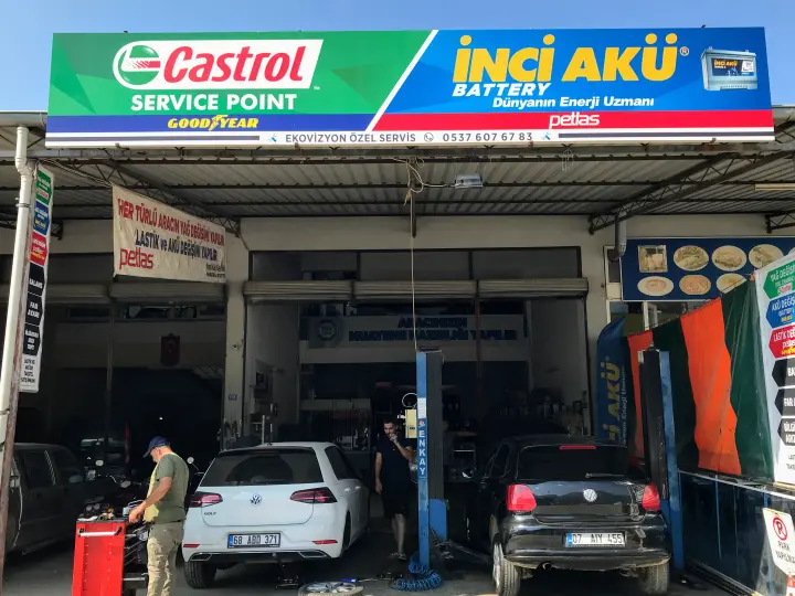 ALANYA EKOVİZYON AKÜ (BATTERY) & LASTİK (TYRE) & YAĞ (ENGINE OIL) MAHMUTLAR ALANYA