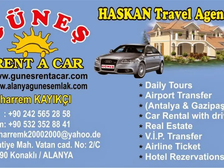 Alanya Güneş Rent A Car