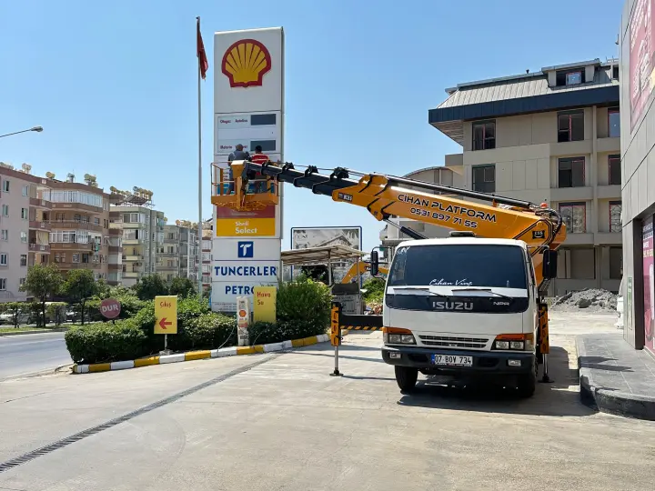 Alanya Vinç | Cihan Vinç Platform | Alanya Sepetli Vinç | Forklift | Alanya Oto Kurtarma | Alanya Çekici
