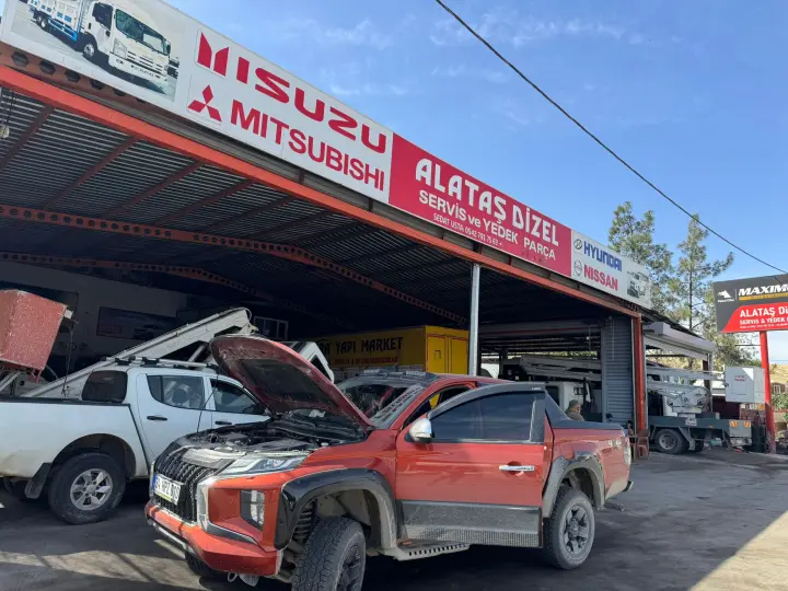 ALATAŞ DİZEL ISUZU MİTSUBİSHİ HYUNDAİ SERVİSİ VE YEDEK PARÇA YOL YARDIMI
