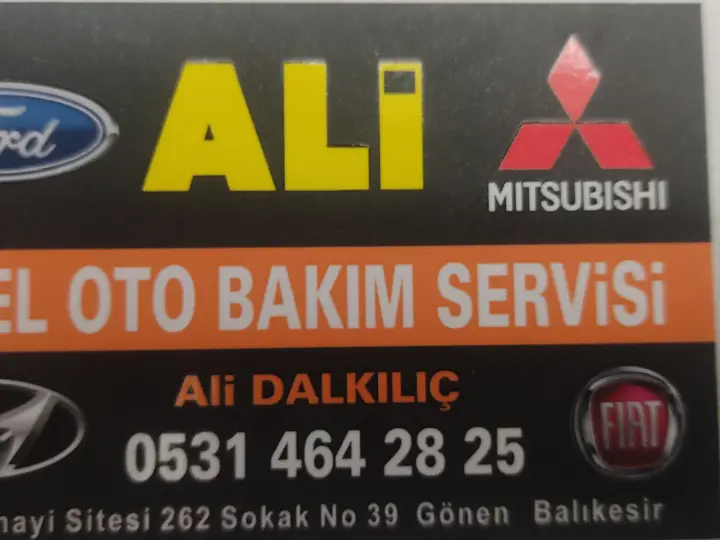 ALİ OTO BAKIM SERVİSİ