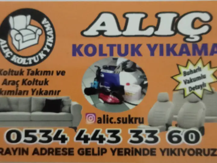 ALIÇ KOLTUK YIKAMA
