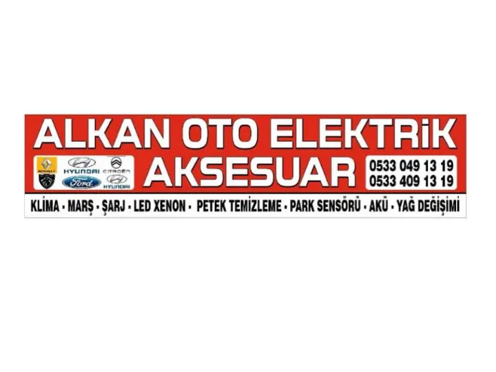 ALKAN OTO ELEKTİRİK AKSESUAR