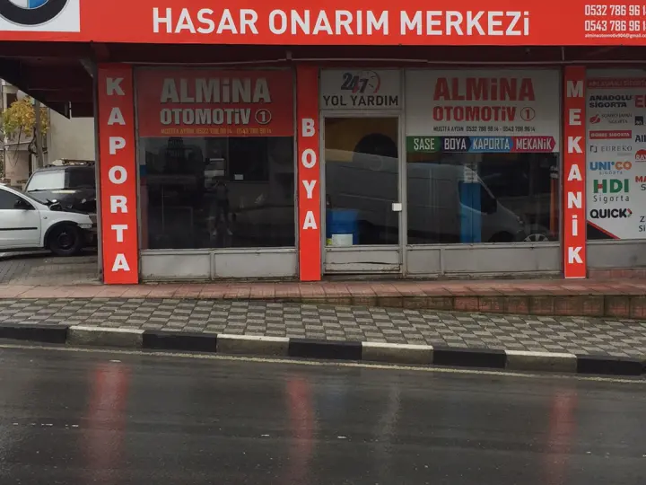 Almila Otomotiv Hasar Onarım Merkezi
