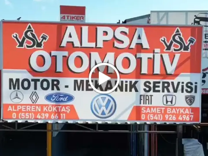 ALPSA MOTOR MEKANİK SERVİSİ