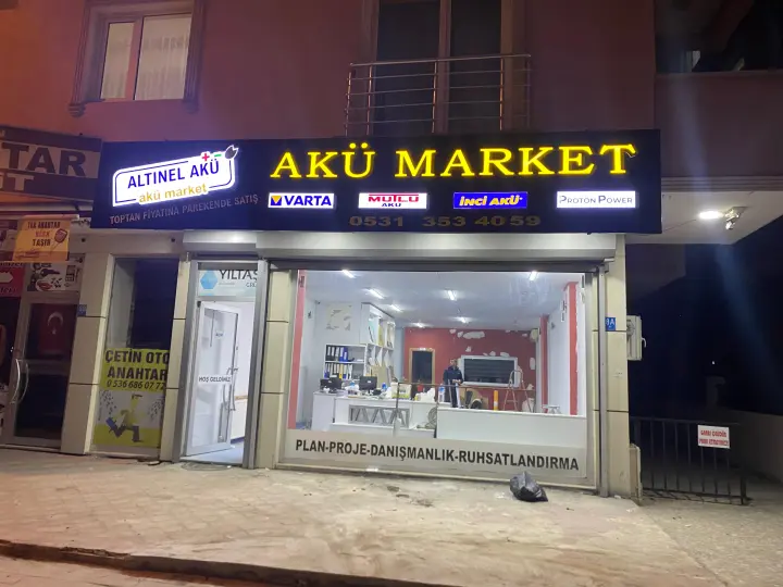 Altınel Akü Market Çerkezköy