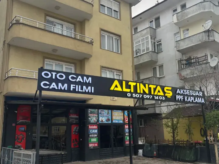 ALTINTAŞ OTO CAM CAM FİLMİ BARTIN ŞUBE