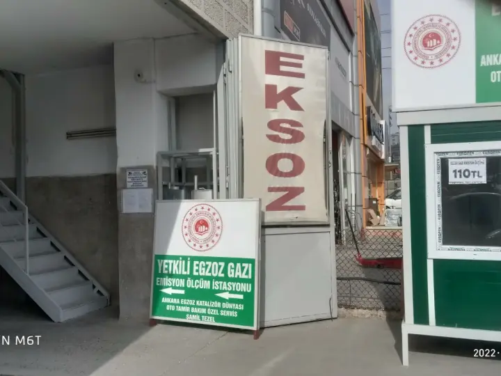 ANKARA EKSOZ Yetkili Egzoz Gazı Emisyon Ölçüm İstasyonu
