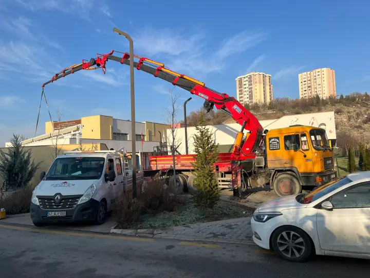 Ankara Kiralık VİNÇ SEPETLİ VİNÇ Platform