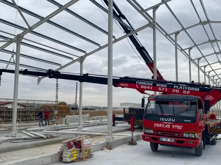 Ankara Sepetli vinç Furkan Vinç Platform Kiralama