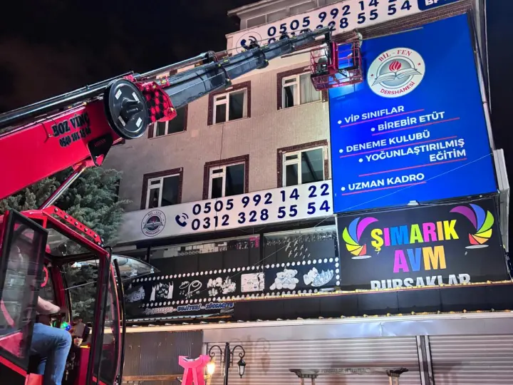 Ankara Sepetli Vinç Kiralama Boz Vinç