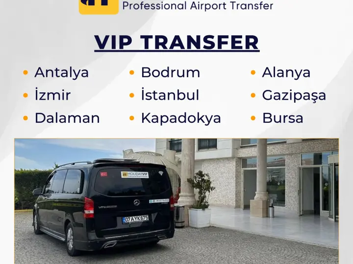 Antalya Airport Transfer Taxi - Holiday Vip Transfer
