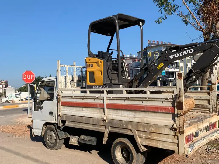 Antalya mini kepçe Ahir hafriyat ve nakliye