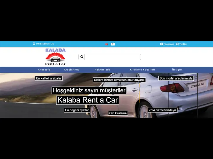 Araç kiralama - Kalaba Rent a Car