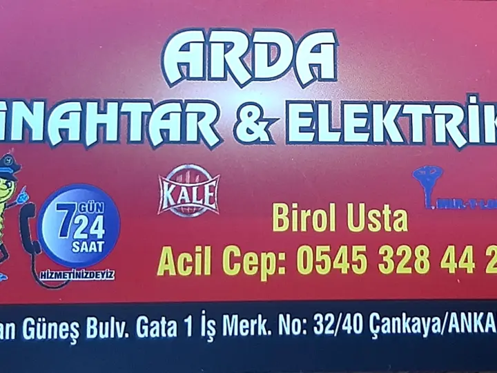 Arda Anahtar & Elektrik