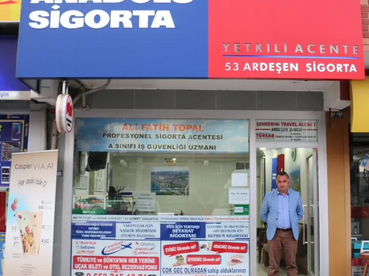 ARDEŞEN SİGORTA ARACILIK HİZMETLERİ LİMİTED ŞİRKETİ Anadolu Sigorta , Axa Sigorta , Allianz , Doğa , Sompo Japan ,Neova , HDİ