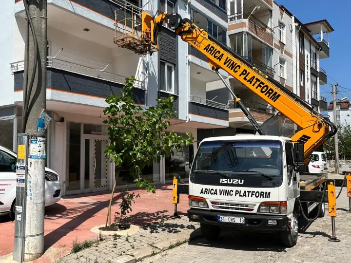 Arıca vinç platform