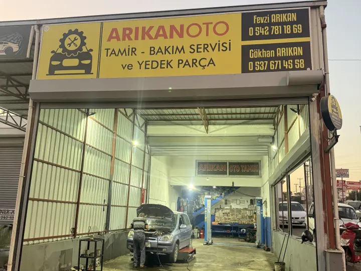 Arıkan oto tamir ve yedek parça