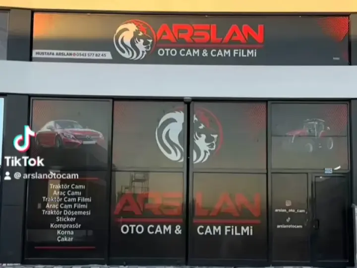 ARSLAN OTO CAM & CAM FİLMİ & TRAKTÖR DÖŞEME
