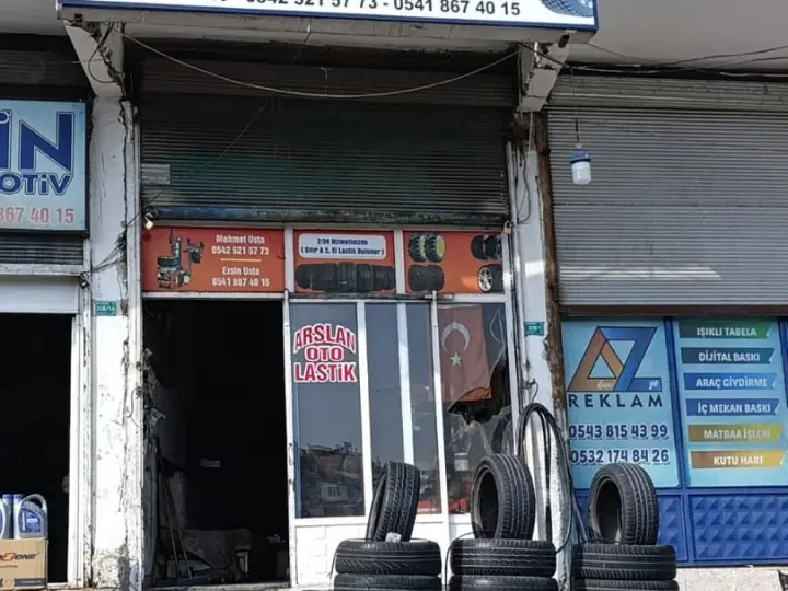 Arslan Oto Lastik Şanlıurfa 7/24 Yol Yardım