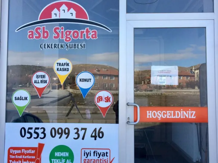 ASB SİGORTA ARACILIK HİZMETLERİ ÇEKEREK ŞUBESİ