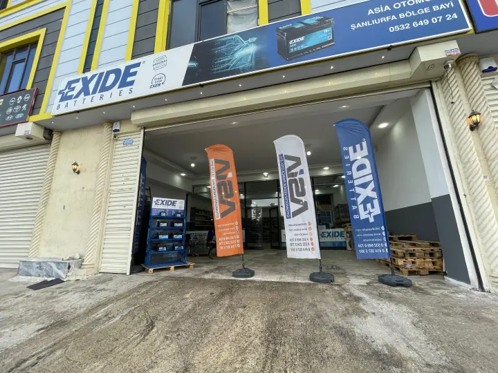 Asia Otomotiv Yedek Parça EXİDE Akü Bölge Bayii ( ŞANLIURFA AKÜ )