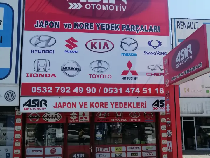 ASIR OTOMOTİV JAPON & KORE YEDEK PARÇALARI