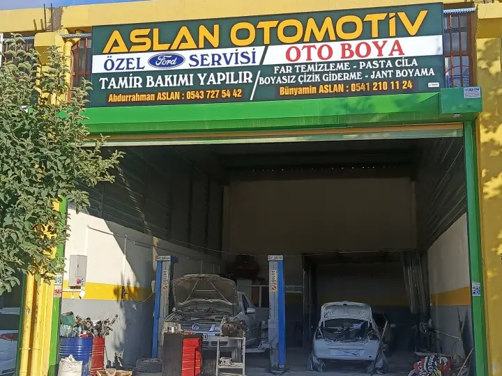 ASLAN OTOMOTİV ÖZEL FORD SERVİSİ
